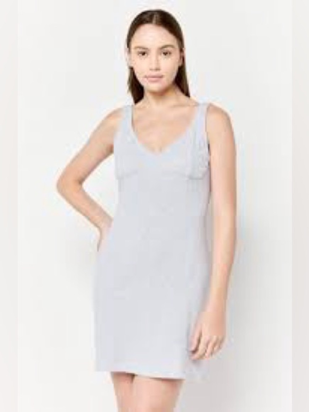 Reformation Light Gray bodycon Dress